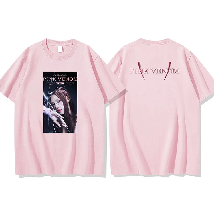 BLACKPINK Pink Venom Group Portrait T-Shirt