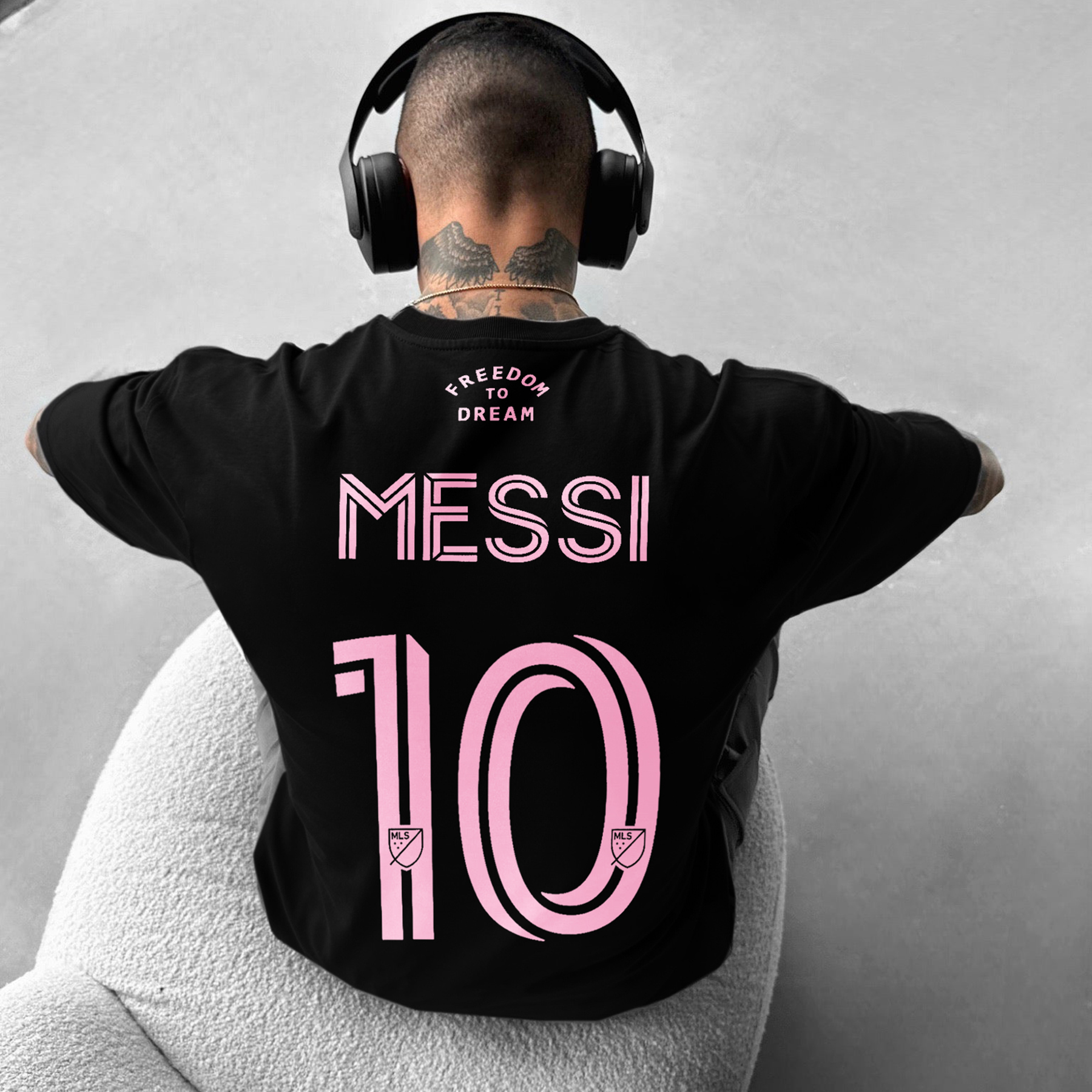  Messi 10 Football Jersey T-Shirt for Sports Fans