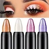 15-Farben-Highlighter-Lidschattenstift, Glitzer-Lidschatten-Eyeliner-Stift