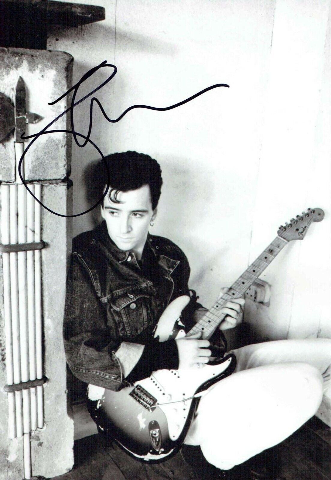 Johnny MARR SIGNED Autograph 12x8 Photo Poster painting 3 AFTAL COA The SMITHS Guitarist Music