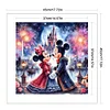 Mickey Minnie Disney-11CT Stamped Cross Stitch 45*45cm