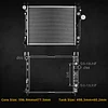 DWVO Complete Radiator Compatible with 2000-2004 Dodge Dakota, Compatible with 2000-2004 Durango 2.5L 3.9L 4.7L 5.2L 5.9 V6 V8 DWRD1016