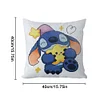 Cartoon-11CT Stamped Cross Stitch Pillowcase 45*45cm