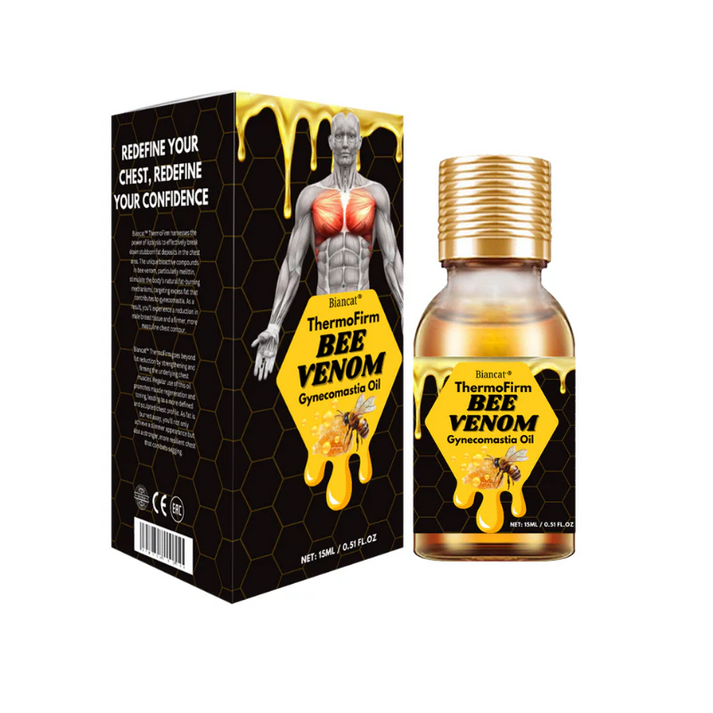 🎁Bee Venom Gynecomastia Oil⏰Last Day 50% Off