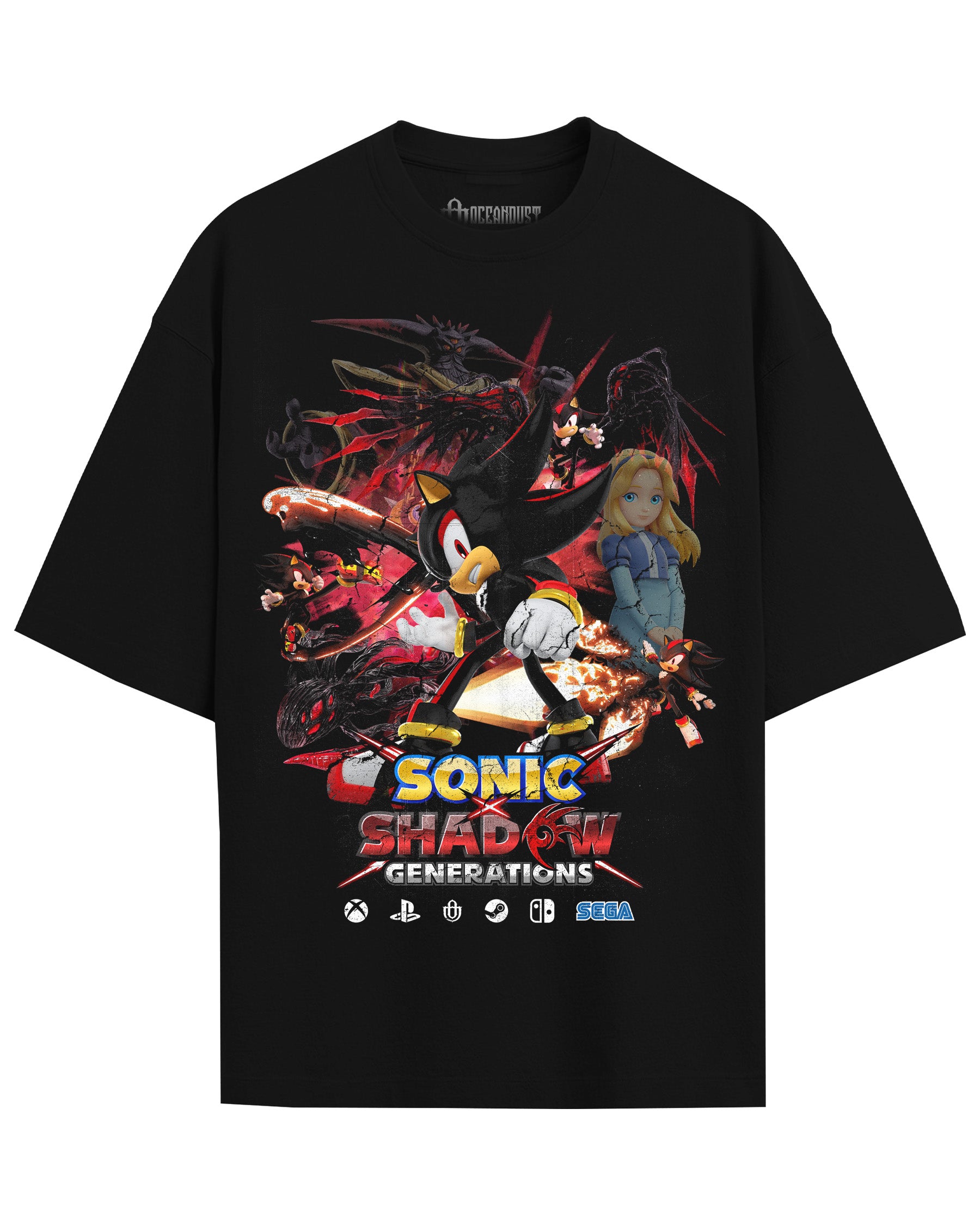 Video Games 'Sonic x Shadow Generations' T-Shirt