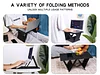 Folding Table, Can Be Used St Home, Office And Car, Suitable For Computers, Laptops, Tablets, Phones, Reading, Writing, Easy To Use, Carry And Store, Lightweight
