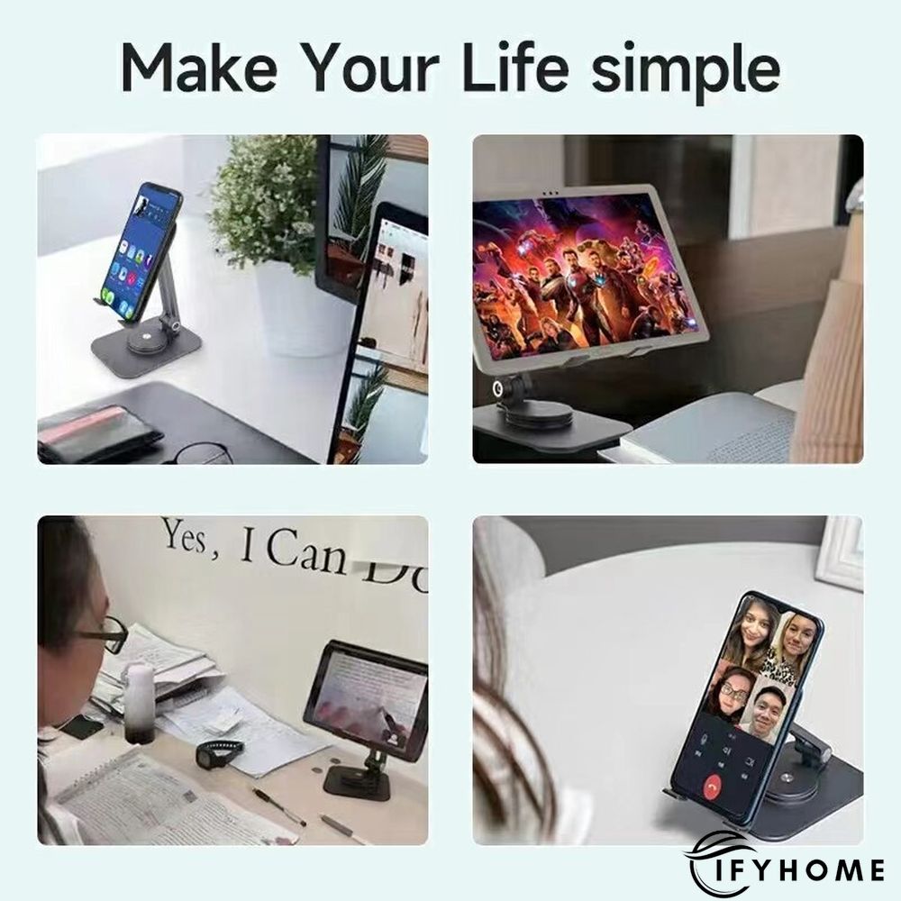 360 Rotation Tablet Phone Holder | IFYHOME