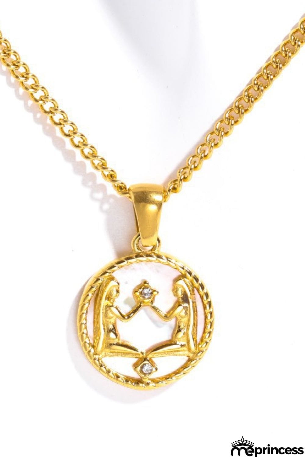 Constellation Pendant Stainless Steel Necklace