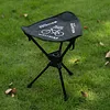 Portable Folding Tripod Stool 360 Rotating Camping Stool Foldable Tripod Chair