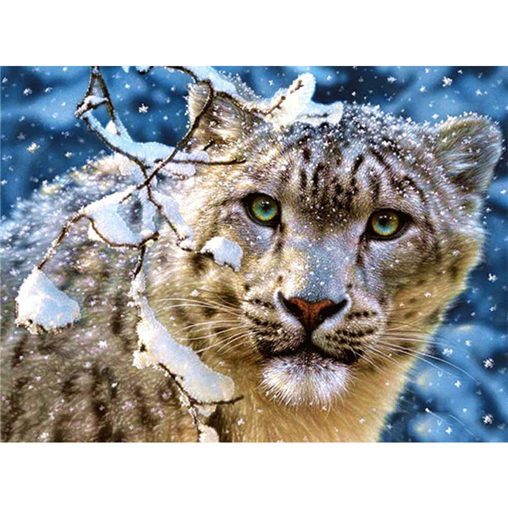 

Leopard - Round Drill Diamond Painting - 60*50CM (Big Size), 501 Original