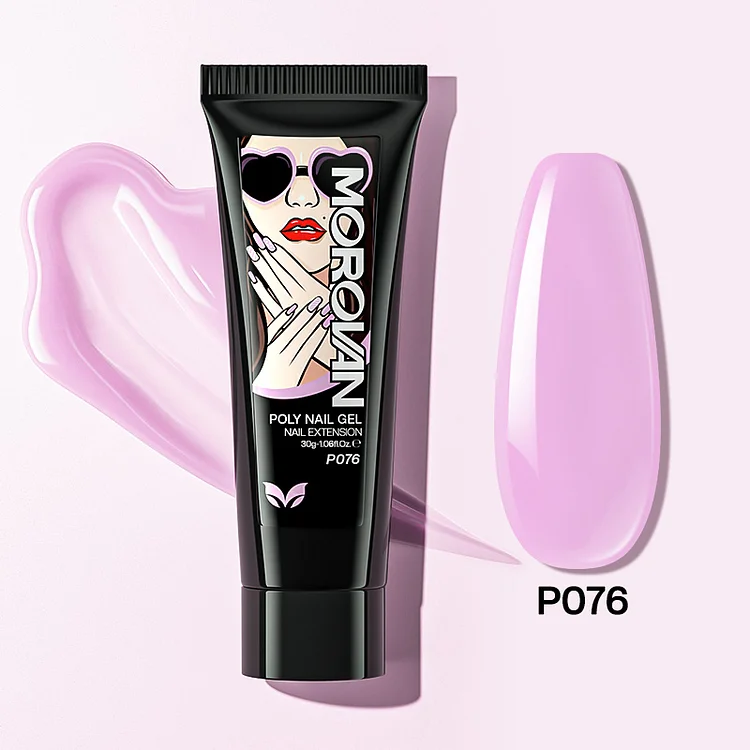 Jelly Pink Poly Nail Gel 30ml
