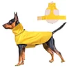 Waterproof Reflective Dog Raincoat - Adjustable Hooded Slicker Poncho Pet Rain Coat, Lightweight Dog Rain Jacket for Small to X- Large Dogs and Puppies