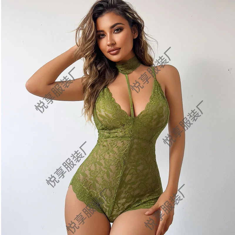 Uveng Sex Lingerie Sexy Lace Lingerie Transparent Doll Dress Lace Lace