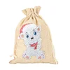 DIY Diamond Christmas Decoration | Dog | Gift Bag