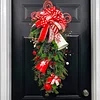 🔥Christmas Hot Sale🔔🍭2022 New Large Candy Bell Swag Christmas Wreath-mysite-Adracos