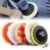 3/4/5 Inch Buffing Waxing Clean Polish Wool Buffer Drill Wheel Polisher Reusable