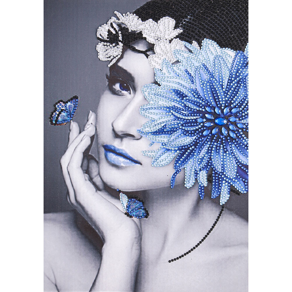 

Flower Girl - Special Shaped Diamond Painting - 30*40CM, 501 Original