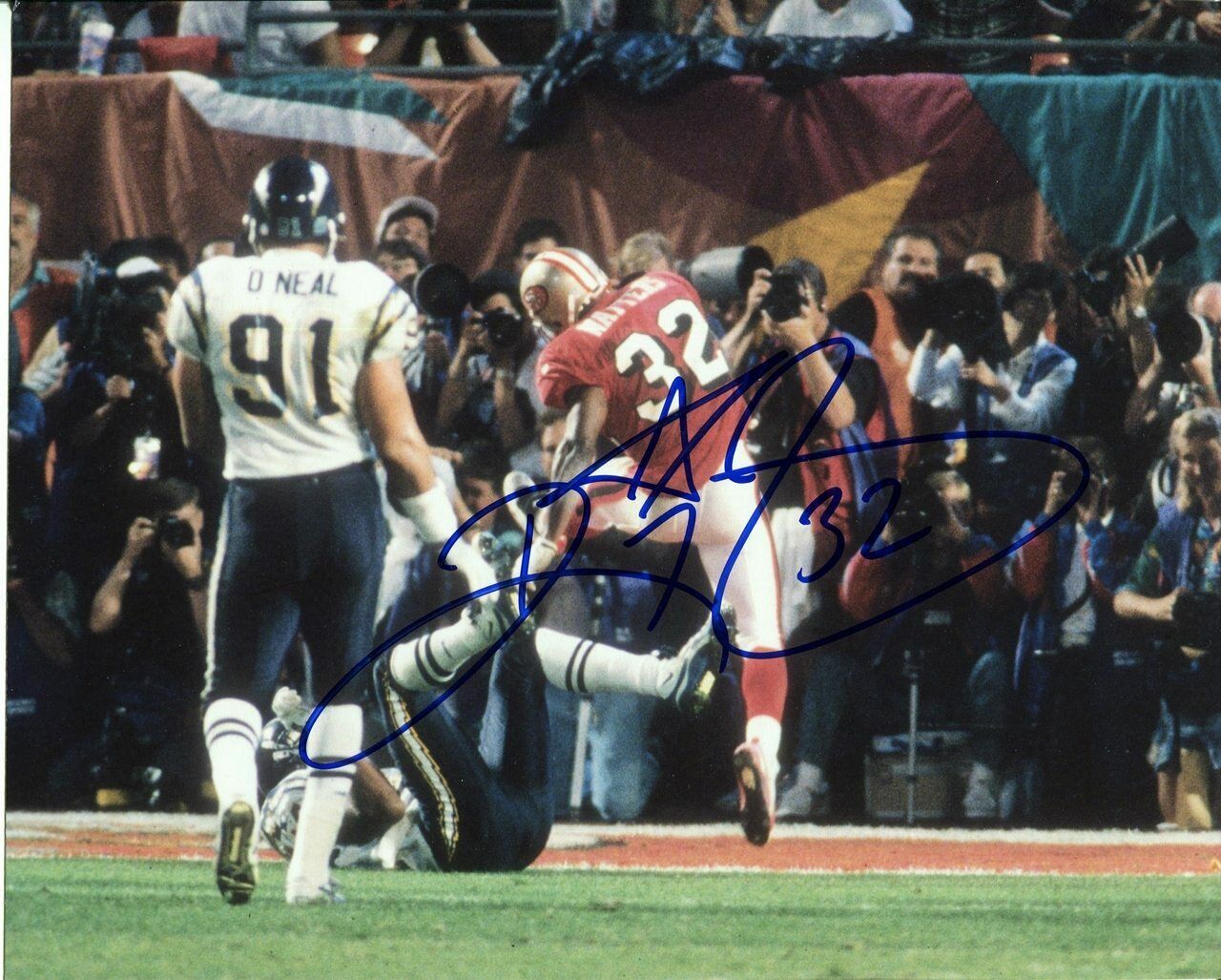 Rickey Watters San Fransico 49ers Autographed Signed 8x10 Photo Poster painting CFS Holo COA