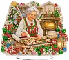DIY Special Shape Diamond Painting Desk Ornament Xmas Decor Kit