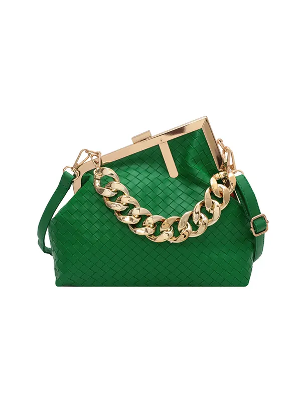 Chains Geometric Rhine Stones Handbags