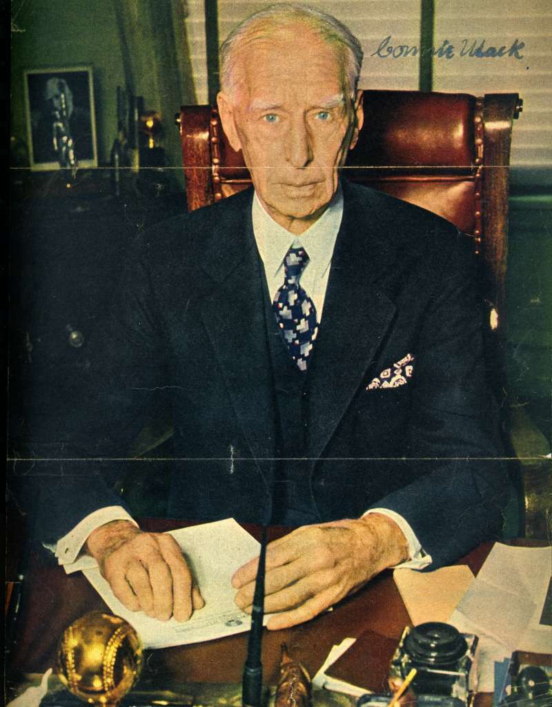 Connie Mack Psa/dna Coa Autograph Hand Signed 8x10 Photo Poster painting