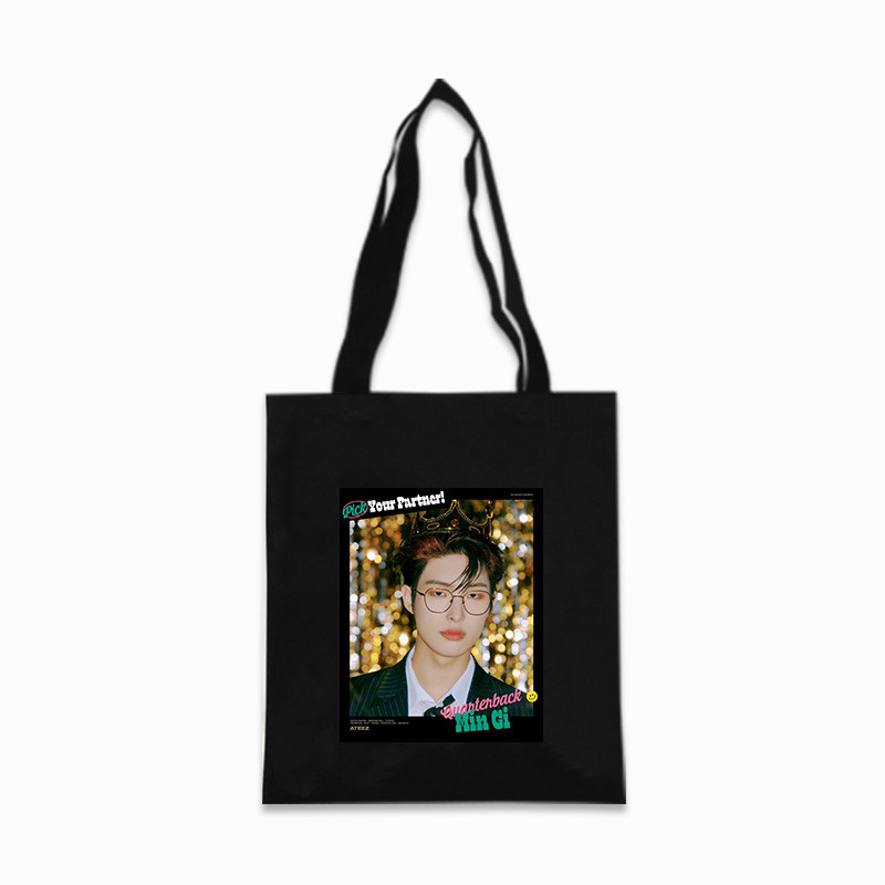 ATEEZ 2023 Season's Greetings Photo Tote Handbag