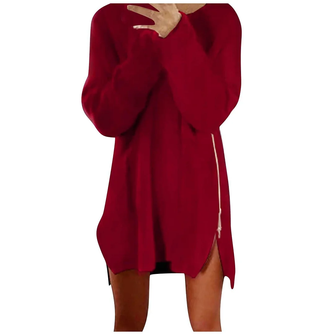 Plus Size Fashion Comfortable Blouse Zipper O-Neck Tops Tee Casual Autumn Winter Ladies Female Women Long Sleeve Blusas Pullover