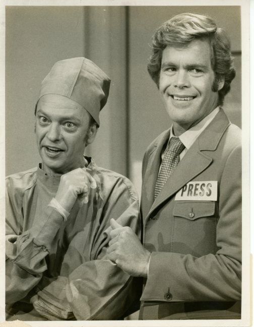 Don Knotts Doug McClure 1970 original Press 7x9 Photo Poster painting