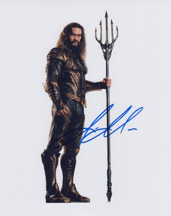 Jason Momoa (Aquaman) signed 8x10 Photo Poster painting