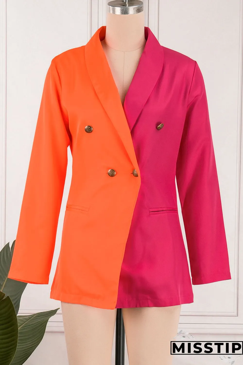 Yellow Casual Solid Patchwork V Neck Long Sleeve Dresses