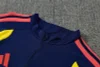 Kids Kit Colombia 26-27 1/4 Zip Tracksuit Sapphire blue Chandal