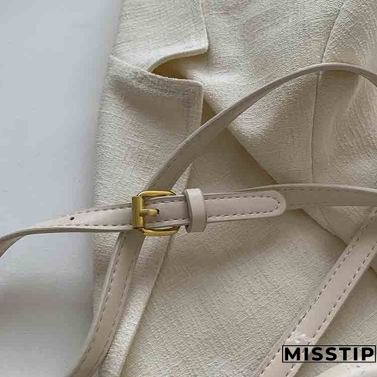 Summer Crossbody Bags Ladies Bucket PU Shoulder