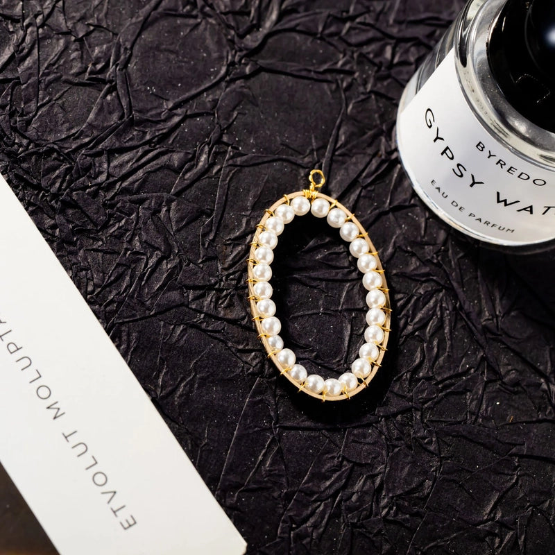 10 PCS/Package Copper Geometric Pendant Jewelry Accessories