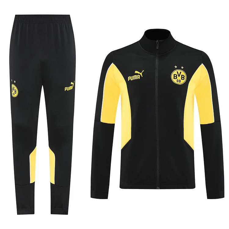 25/26 Dortmund Black Jacket Suit