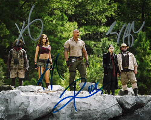 Jumanji Signed Autographed Photo Poster painting 8x10