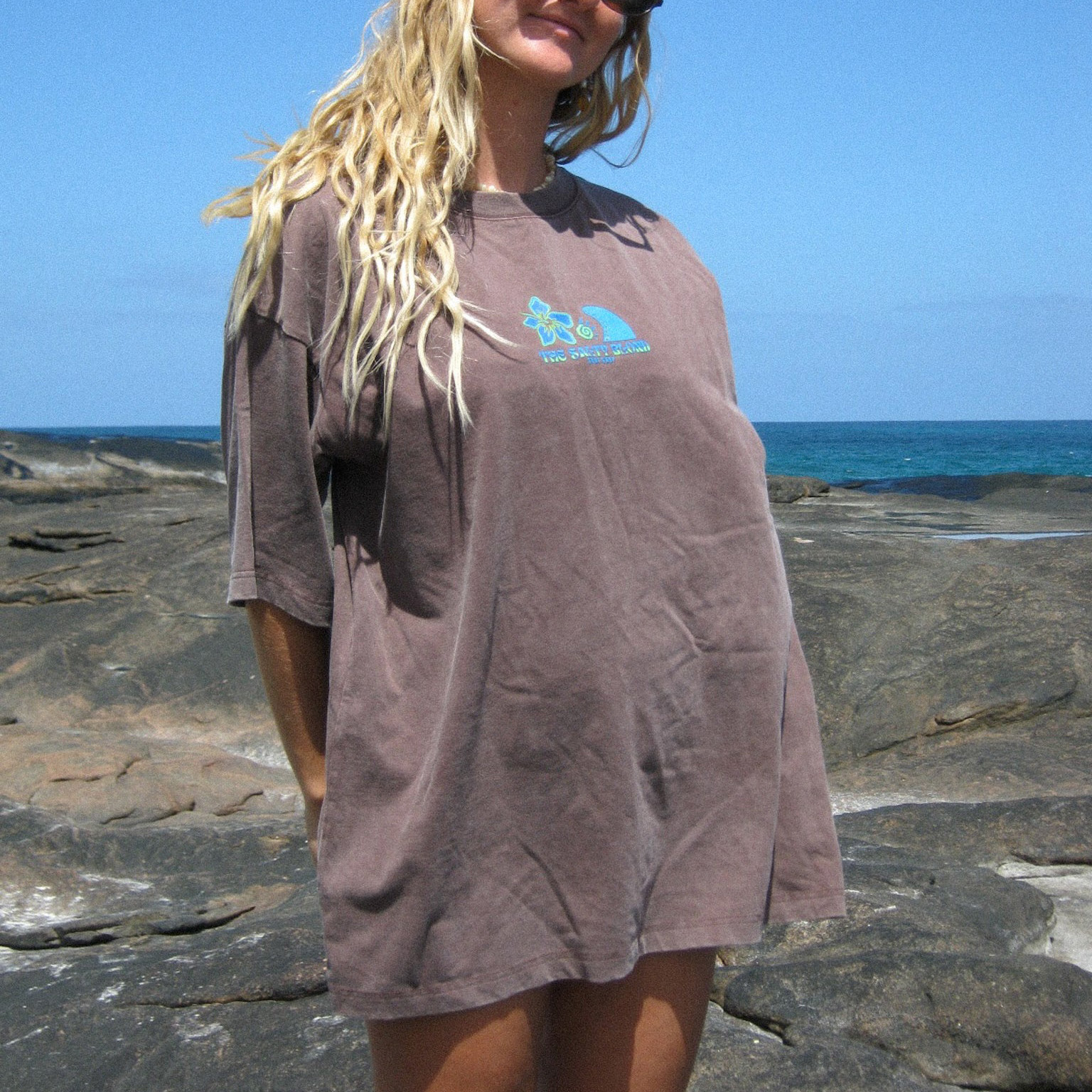 Unisex Floral Tahitian Tee