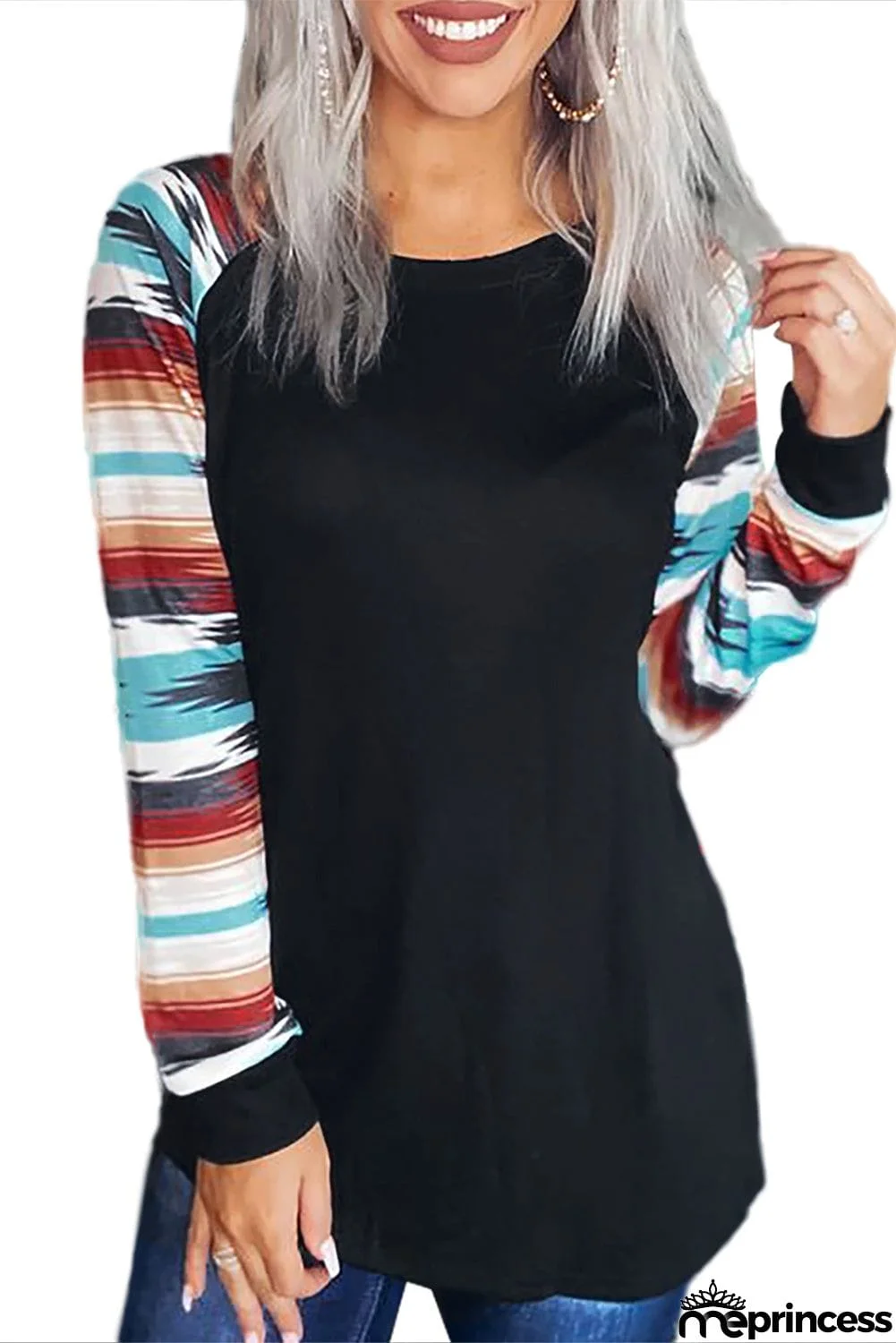 Desert Love Tribal Sleeve Top