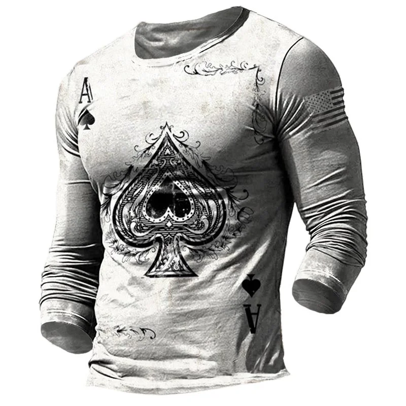 Men's outdoor quick-drying long-sleeved round neck T-shirt / [viawink] /