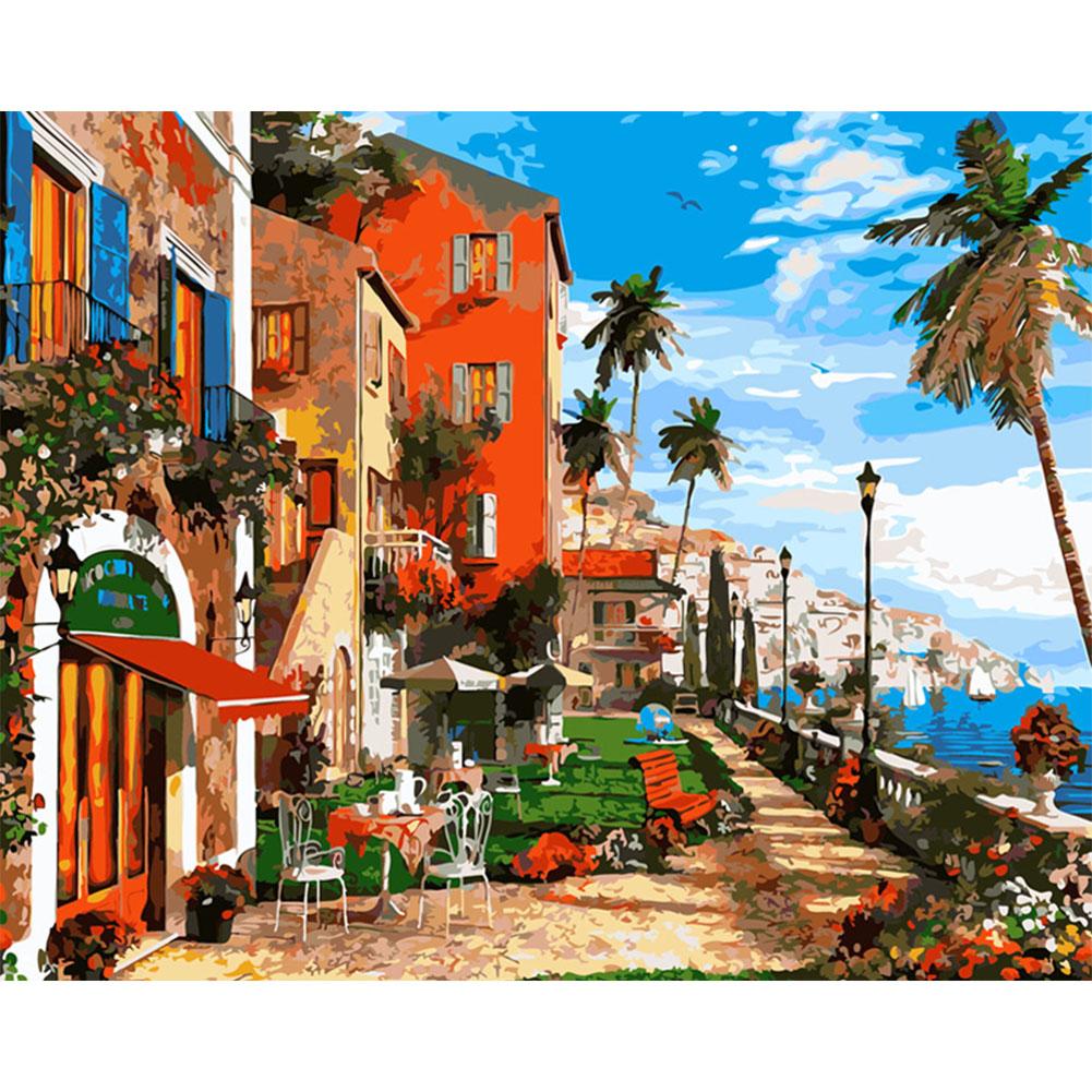 

40x50cm - Paint By Numbers House, 501 Original