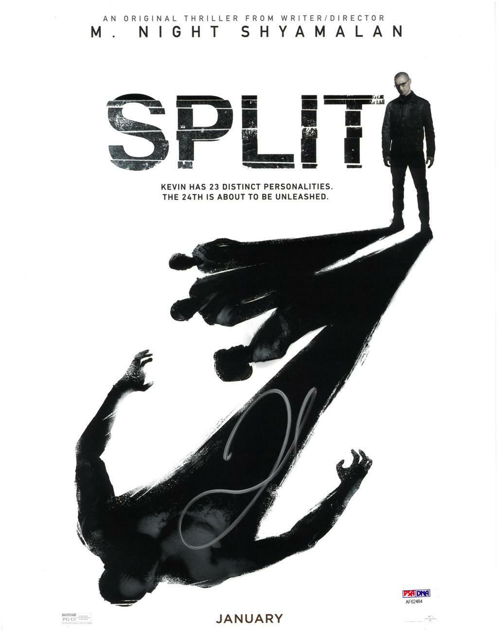 James McAvoy Signed Split Authentic Autographed 11x14 Photo Poster painting PSA/DNA #AF62484