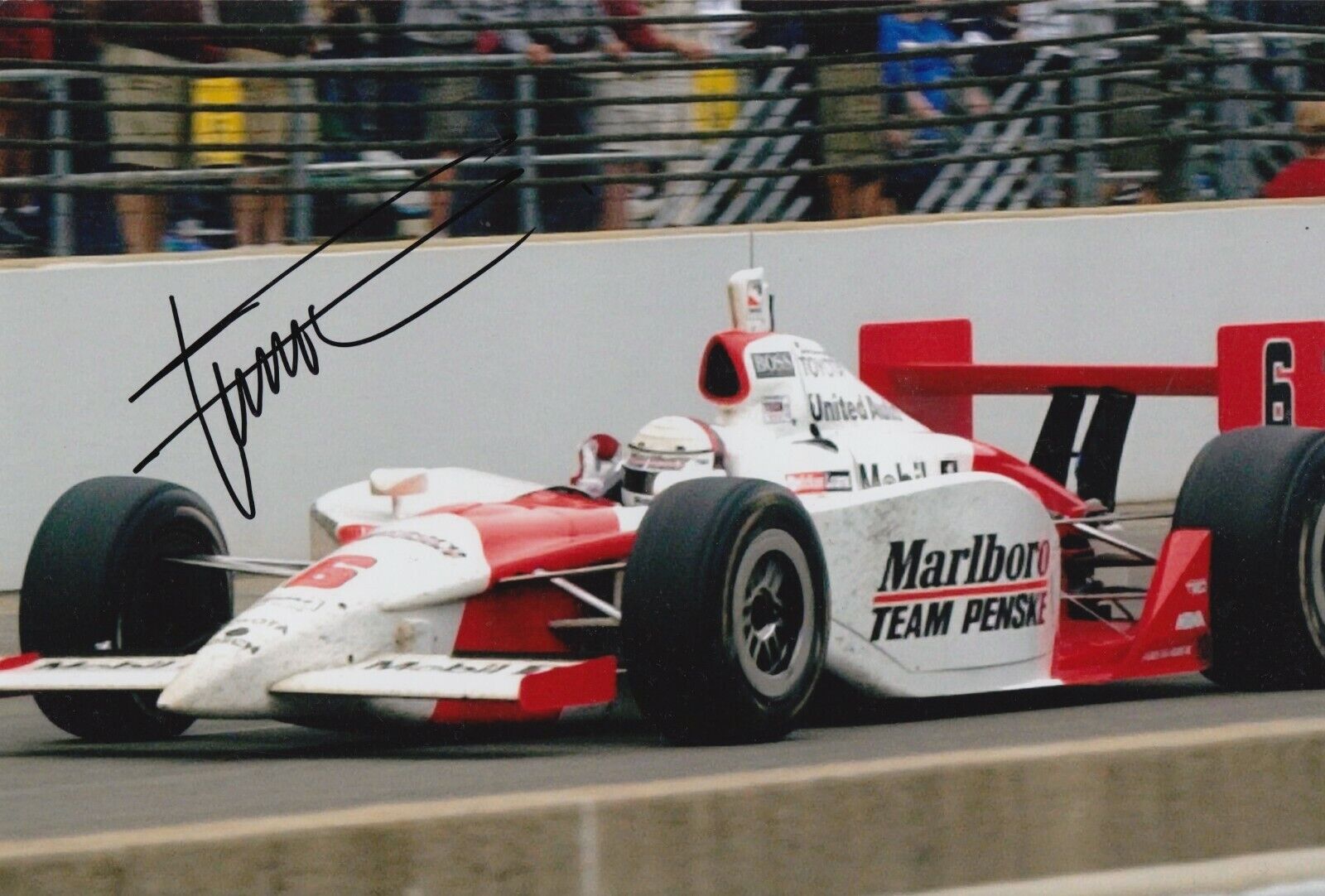 Gil de Ferran Hand Signed 12x8 Photo Poster painting - Indy 500 Autograph 2.