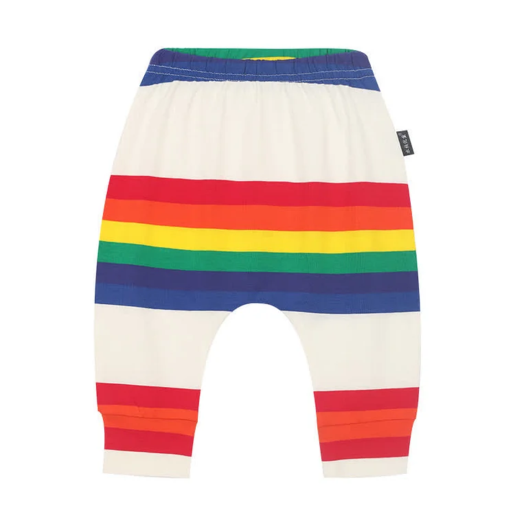 Baby Rainbow Striped Casual Pants
