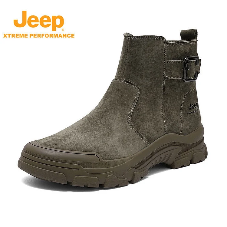 JEEP autumn leather martin boots