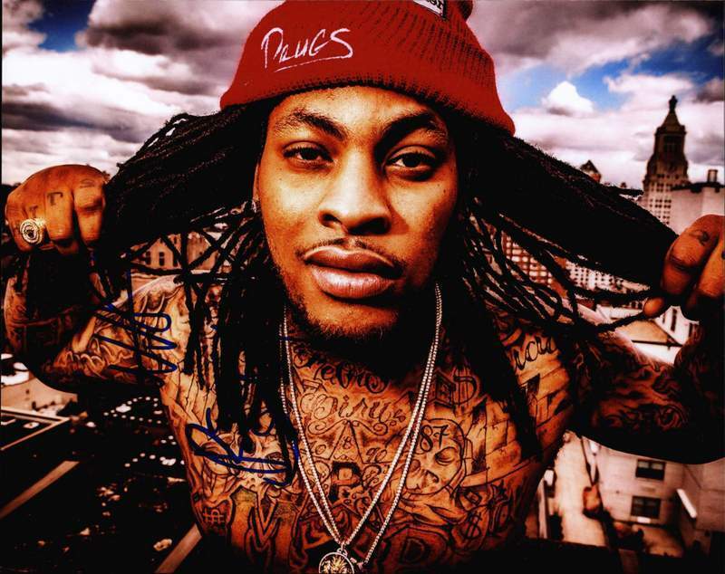 Waka Flocka Flame authentic signed rap 8x10 Photo Poster painting W/Cert Autographed A00269