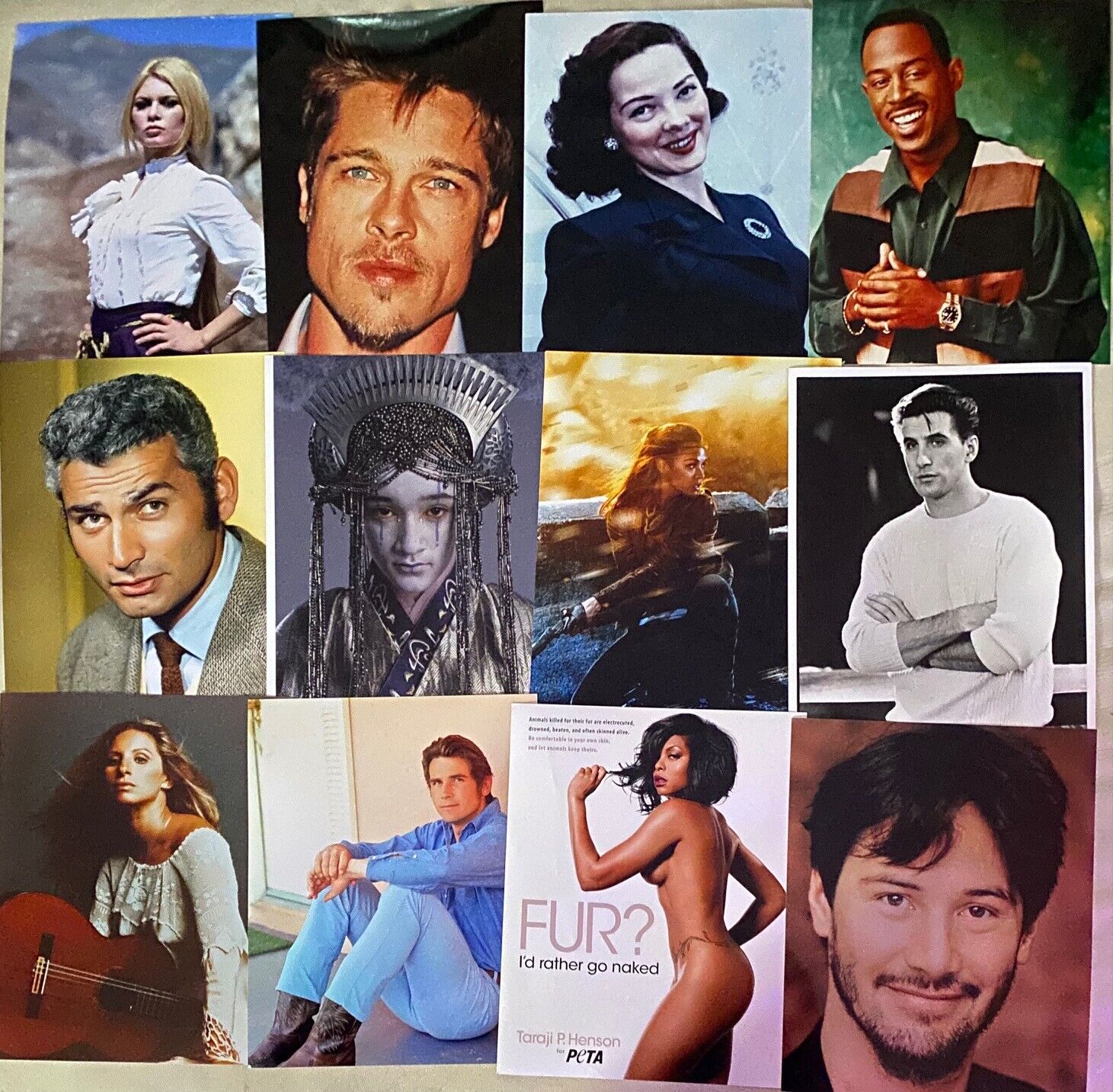 LOT of 500 Assorted Color and B&W Celebrity 8X10 Photo Poster paintings #12