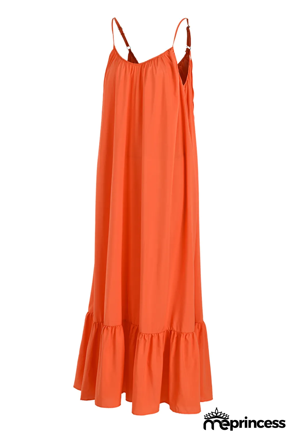 Light Purple Sexy Casual Solid Backless Spaghetti Strap Loose Sling Dress