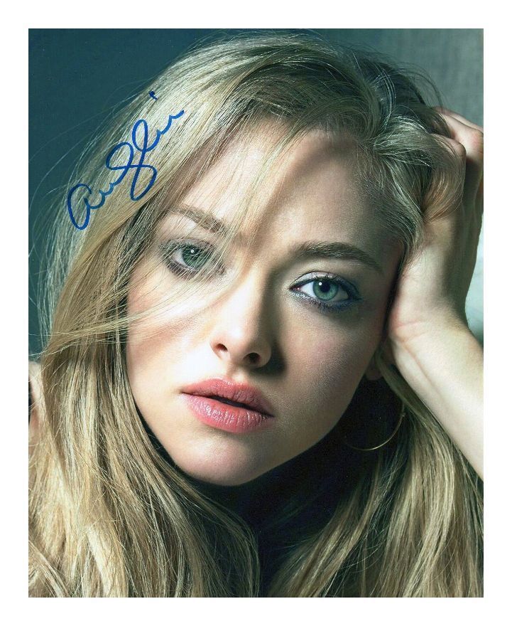 AMANDA SEYFRIED AUTOGRAPHED SIGNED A4 PP POSTER Photo Poster painting PRINT 9