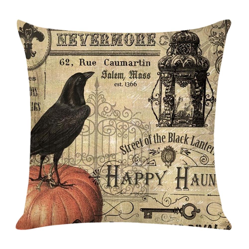

Retro Pattern Linen Pillowcase Soft Throw Pillow Case Sofa Car Cushion (3, 501 Original