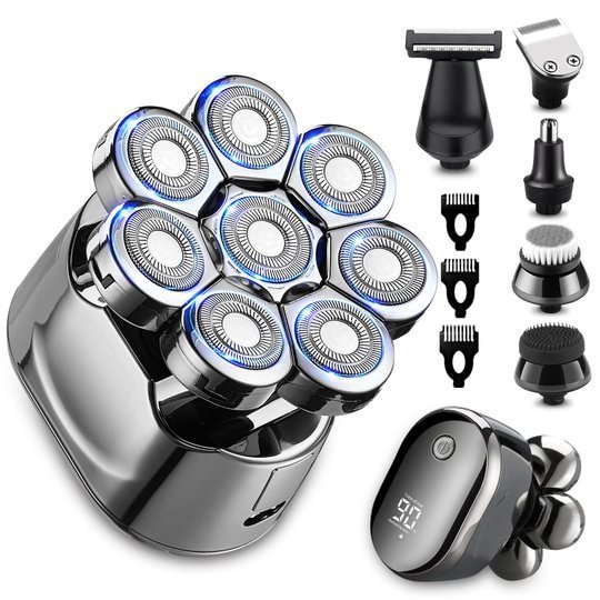 🎁The Best Gift🎁8D Upgraded LED Display 10 in 1 Multifunctional Shaver