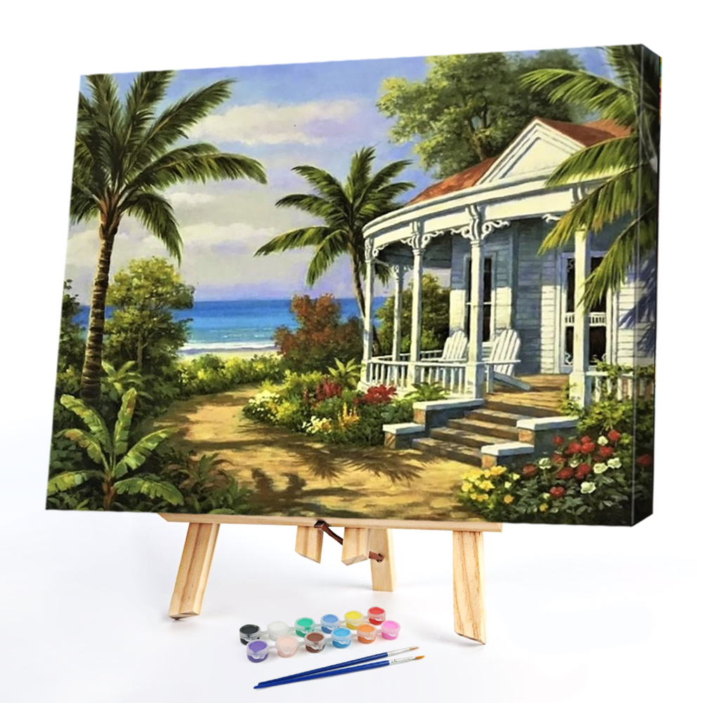 

40*50cm - Paint By Numbers - House, 501 Original
